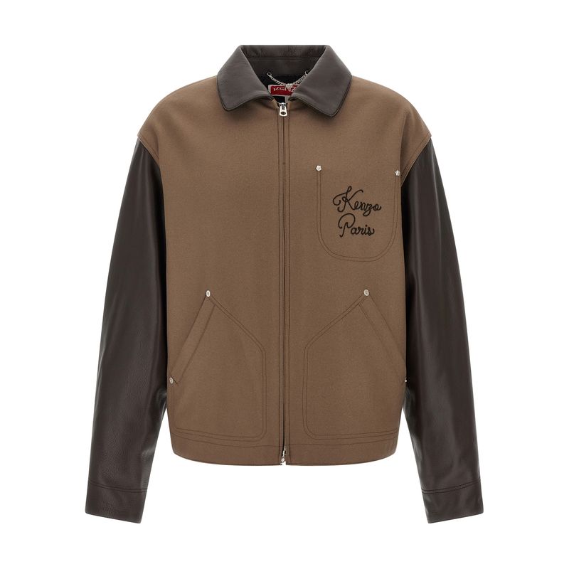 Kenzo Men Kenzo Paris Chainstitch Jacket